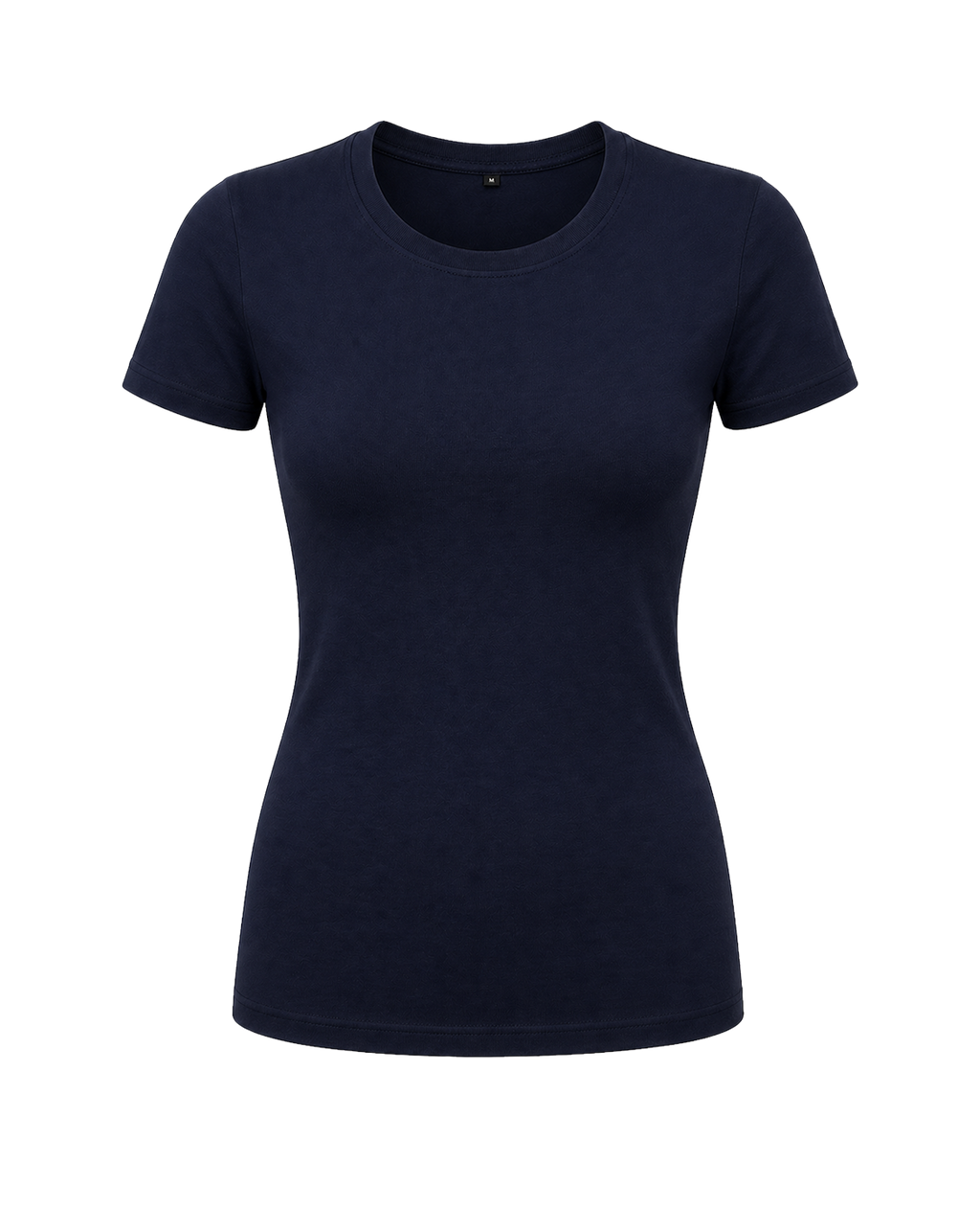 Dam T-shirt – Navy Blå