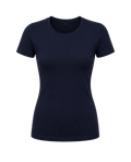 Dam T-shirt – Navy Blå