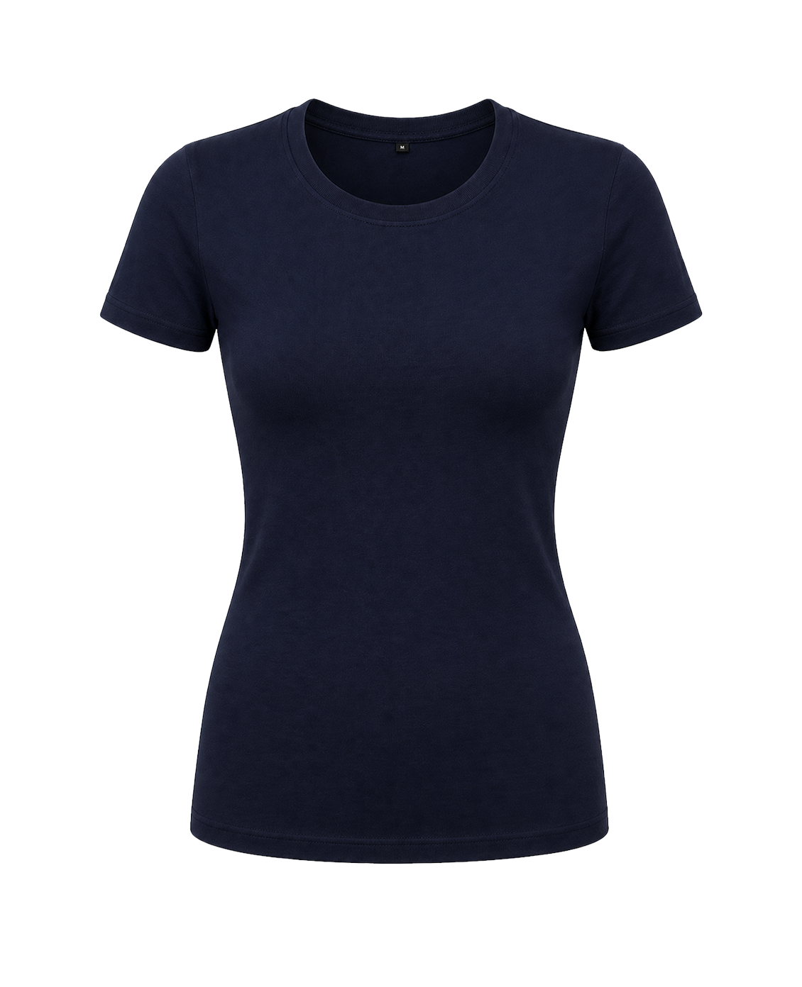 Dam T-shirt – Navy Blå